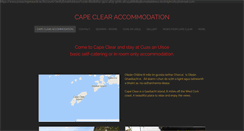 Desktop Screenshot of capeclear-oileanchleire.com